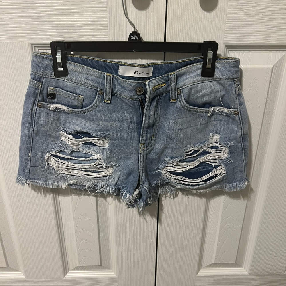 KanCan Shorts size 26, worn a few times & washed!